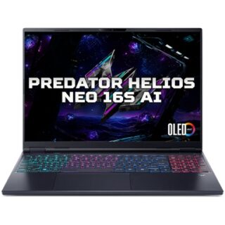 Laptop Acer Predator Helios Neo 16S Gaming AI PHN16S-71-95MS Ultra9 275HX /64GB/2TB/16" OLED/ GeForce RTX5070Ti 12GB/Win11