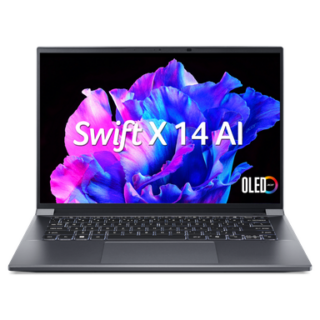 Laptop Acer Swift X AI SFX14-72G-708X U7 155H /32GB/1TB/14.5" 2.8K OLED/Nvidia GeForce RTX4060 8GB/Win11