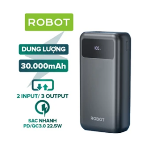 Pin dự phòng Robot 30000mAh 22.5W RT32